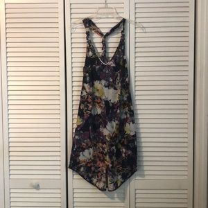 Anthropologie Eloise floral high-low dress. Size S